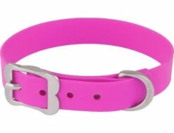 Red Dingo VIVID Dunkelrosa Hundehalsband 56 - 66 Cm