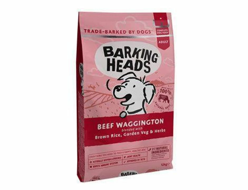 BARKING HEADS Beef Waggington Adult 12kg 1 BARKING HEADS Beef Waggington Adult 12kg