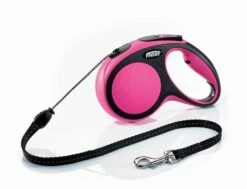 Hundeleine Flexi New Comfort Cord M 5m/20kg - Rosa
