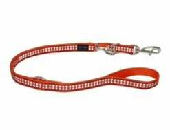 Red Dingo Reflective Orange Führleine 25 Mm X 2 M Large