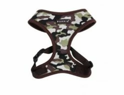 Hundegeschirr Puppia Legend Harness A Braun Camouflage
