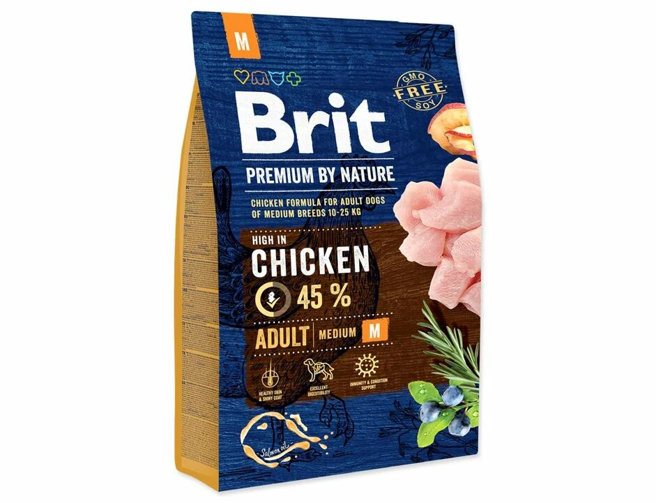 BRIT Premium By Nature Adult M (3kg) 1 BRIT Premium By Nature Adult M (3kg)