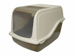 Katzentoilette Rosewood Ariel Katzenstreu Frontöffnung Pilz