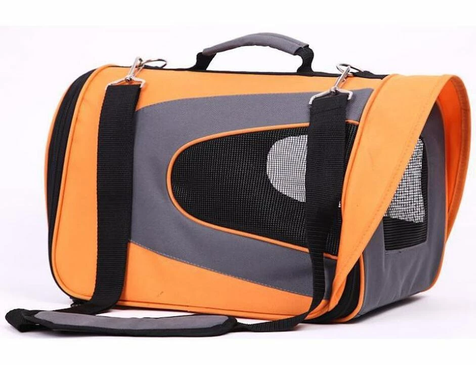 Hundetasche Pet Airline Carrier M- Orange 1 Hundetasche Pet Airline Carrier M- Orange