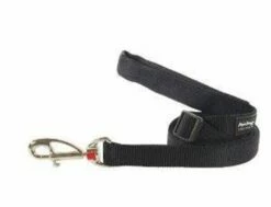 Red Dingo Black Hundeleine 25 Mm X 1,8 M Large