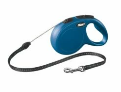 Hundeleine Flexi New Classic Cord S 8m/12kg BLAU