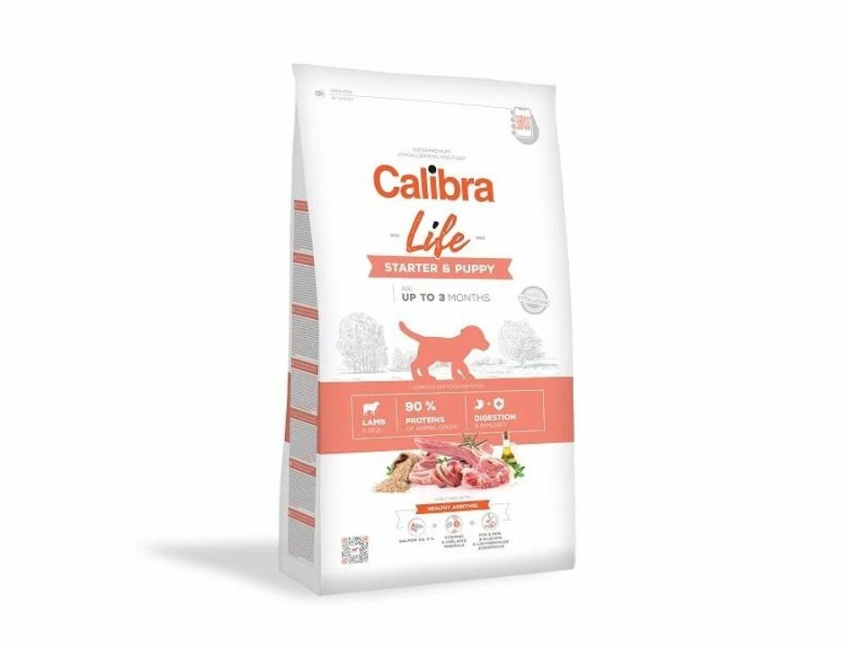 Calibra Dog Life Starter & Puppy Lamb2,5kg 1 Calibra Dog Life Starter & Puppy Lamb2,5kg