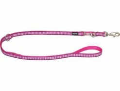 Red Dingo Reflective Hot Pink Führleine 12 Mm X 2 M Small