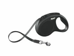 Hundeleine Flexi New Classic Tape S 5m/15kg SCHWARZ