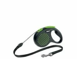 Hundeleine FLEXI DESIGN Cord M 5m/20kg GRÜN