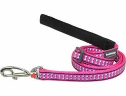 Red Dingo Reflective Hot Pink Hundeleine 25 Mm X 1,8 M Large