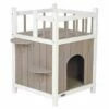 Trixie Natura Cat's Home Mit Balkon 45x65x45cm