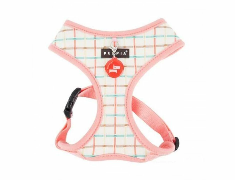 Hundegeschirr Puppia Capitane Harness A - Peach 1 Hundegeschirr Puppia Capitane Harness A - Peach