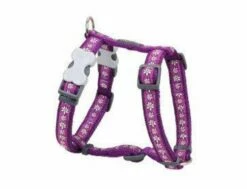 Red Dingo Daisy Chain Purple Large Hundegeschirr