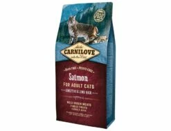 Carnilove Salmon Adult Cats – Sensitive And Long Hair 6kg