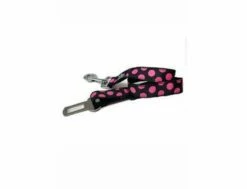 Hunde Seatbelt Lead DINOFASHION Pink Punkt