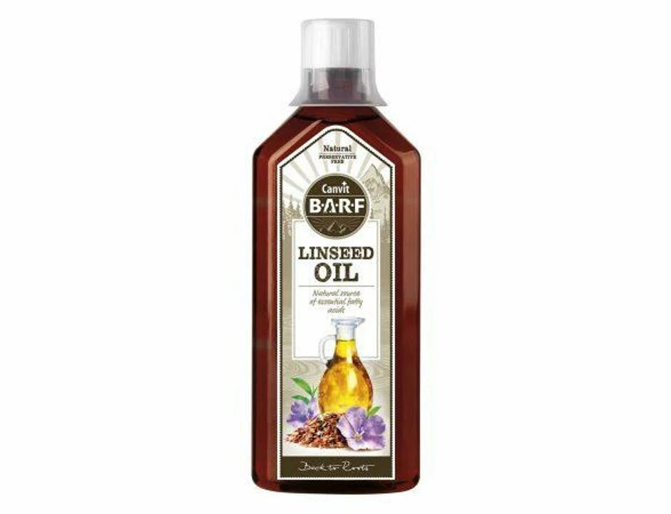 Canvit BARF Linseed Oil 500ml 1 Canvit BARF Linseed Oil 500ml