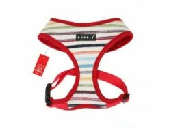 Hundegeschirr Puppia Watercolor A Rot