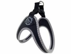 Hunde Geschirr Treponti Reflektierender Gurt Bis 5 Kg Schwarz