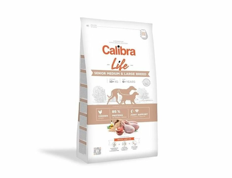 Calibra Dog Life Senior Medium&Large Chicken 12kg 1 Calibra Dog Life Senior Medium&Large Chicken 12kg