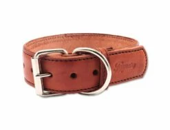 Lederhalsband TAMER 5 / 70 Cm Braun