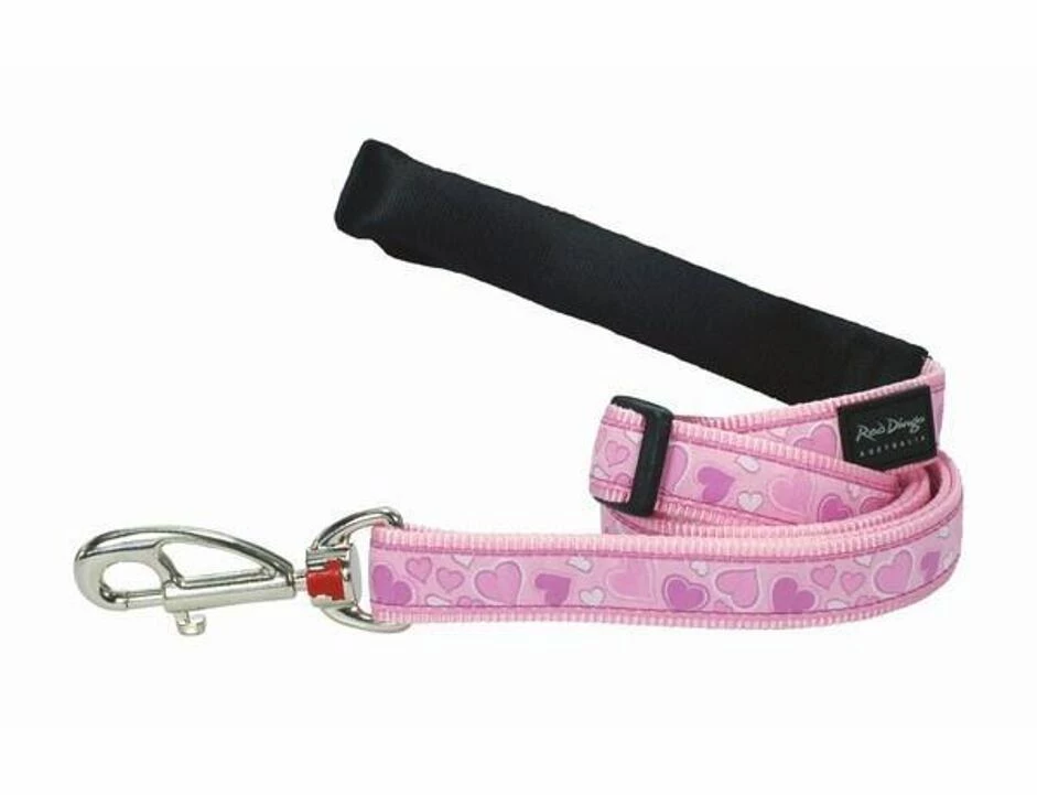 Red Dingo Breezy Love Pink Hundeleine 25 Mm X 1,8 M Large 1 Red Dingo Breezy Love Pink Hundeleine 25 Mm X 1,8 M Large