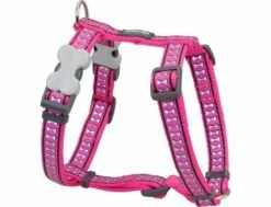 Red Dingo Reflective Hot Pink Small Hundegeschirr