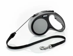 Hundeleine Flexi New Comfort Cord M 5m/20kg - Grau