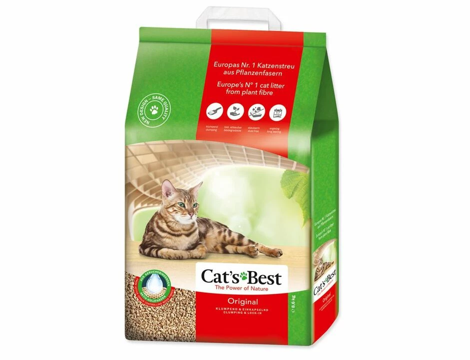 Katzenstreu Cats Best ÖkoPlus (20l) 1 Katzenstreu Cats Best ÖkoPlus (20l)