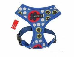 Hundegeschirr Puppia Blossom A Blau