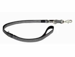 Red Dingo Reflective Black Führleine 20 Mm X 2 M Medium