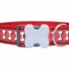 Red Dingo Reflective Red Giant Short Hundehalsband