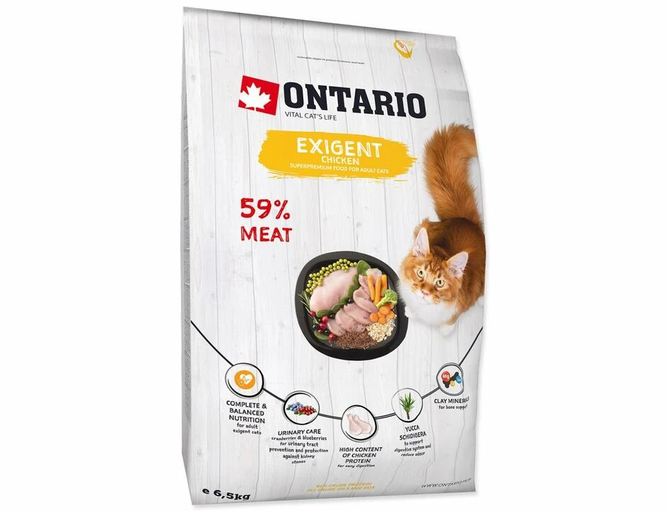 Ontario Katze Exigent 6,5 Kg 1 Ontario Katze Exigent 6,5 Kg