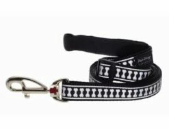 Red Dingo Reflective Black Hundeleine 25 Mm X 1,8 M Large