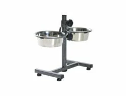 Trixie Hundebar, Höhe 40cm, 2x Napf 1,8l / 20cm