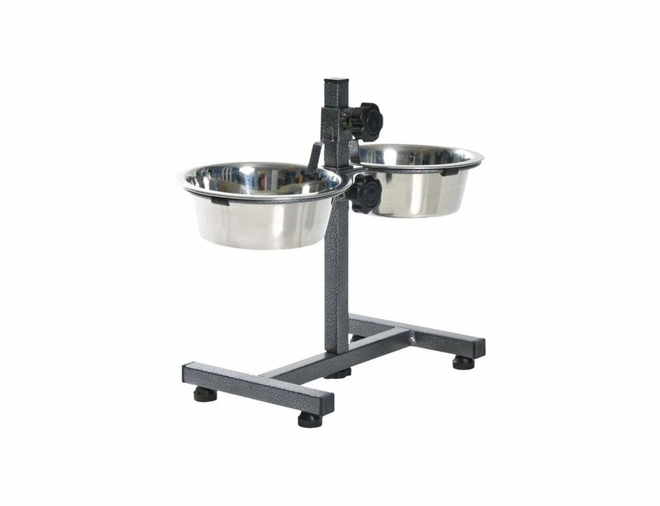 Trixie Hundebar, Höhe 40cm, 2x Napf 1,8l / 20cm 1 Trixie Hundebar, Höhe 40cm, 2x Napf 1,8l / 20cm