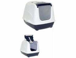 Papillon Katzentoilette Flip Cat Jumbo Blau