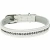 Trixie Active Comfort Halsband Mit Strass Weiss 20-24cm/12mm
