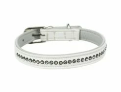 Trixie Active Comfort Halsband Mit Strass Weiss 20-24cm/12mm