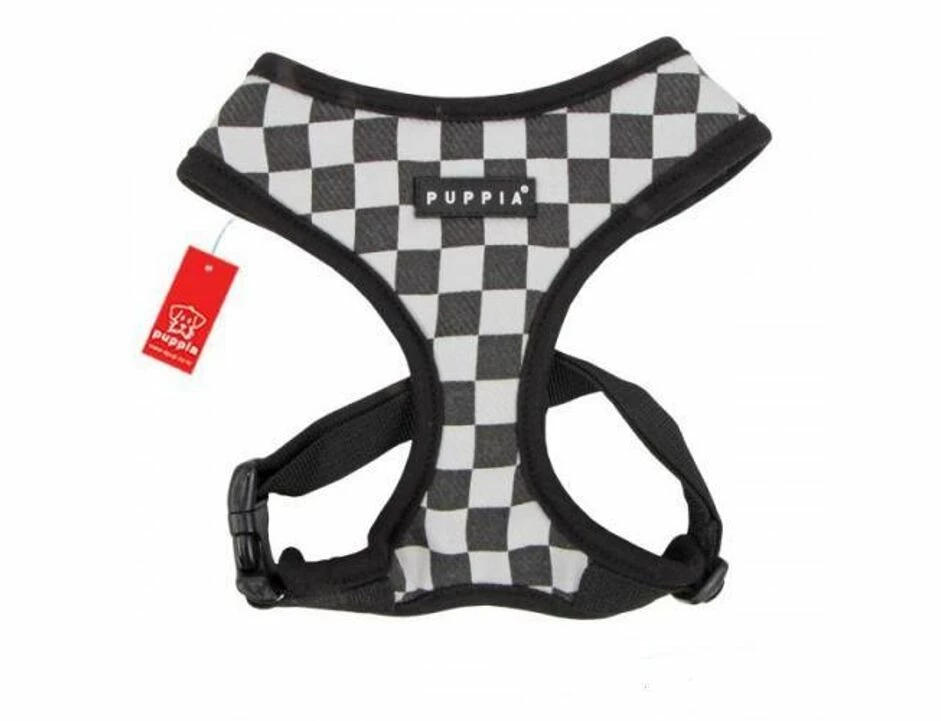 Hundegeschirr Puppia Grand Prix A Schwarz 1 Hundegeschirr Puppia Grand Prix A Schwarz