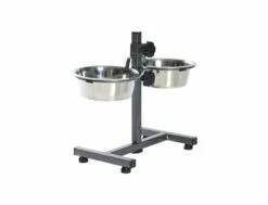 Trixie Hundebar, Höhe 27cm, 2x Napf 0,75l / 15cm