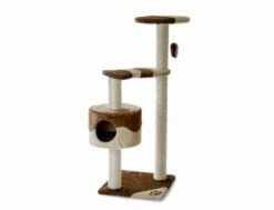 Kratzbaum Fisch - Beige/braun