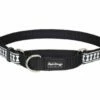 Red Dingo Reflective Black Large Schlupfhalsband