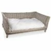 Korbsofa Provence Mit Kissen 90x54x35cm