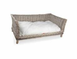 Korbsofa Provence Mit Kissen 90x54x35cm