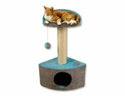 RIGOLETTO II Mint / Grauer Schaber Mit Bommel