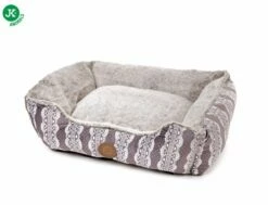 Bett Furry M 60cm Grau