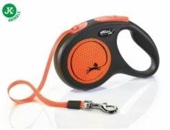 Leine FLEXI New Neonband Orange M - 5 M