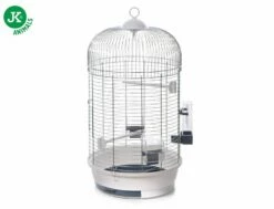 Julia 3 Weiß Verzinkt, Vogelkäfig