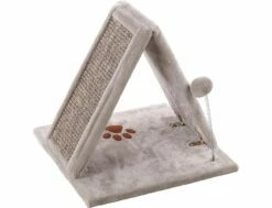 Flamingo Kratzbett Dreieck Greta Grau